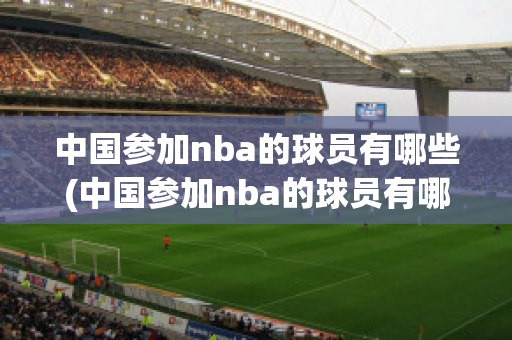 中国参加nba的球员有哪些(中国参加nba的球员有哪些名字)
