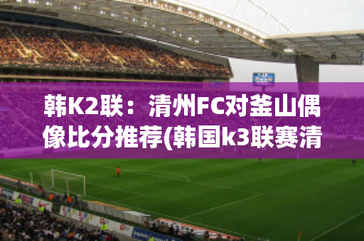 韩K2联：清州FC对釜山偶像比分推荐(韩国k3联赛清州vs华城)