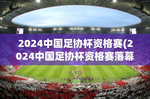 2024中国足协杯资格赛(2024中国足协杯资格赛落幕)